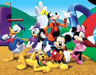 spade Shelling Slippery Personaje Clubul lui Mickey Mouse | TimeZ.ro