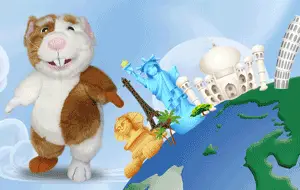 Sigmund Timmly - porcusorul de Guineea - jucarie de plus Sigmund Timmly - porcusorul de Guineea, este un geniu al tehnicii, il ajuta pe catelusul VIPO ori de cate ori are ocazia