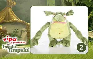 Vipo pe insula timpului - Monstrii Verzi - Jucarie de plus - Ogg Vipo pe insula timpului - Monstrii Verzi - Jucarie de plus - Ogg