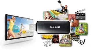 Conecteaza Televizorul Samsung la Stickuri USB sau hard diskuri externe
