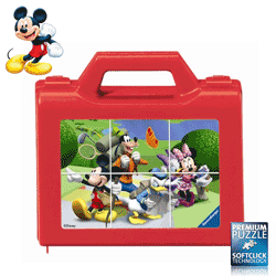 Puzzle Mickey Mouse cuburi Ravensburger