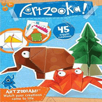 Set creatie hartie origami modele cu animale pentru copii Set creatie hartie origami modele cu animale pentru copii