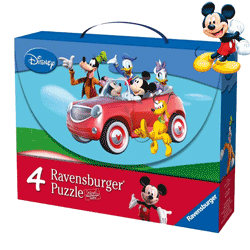 Set puzzle copii Mickey Mouse