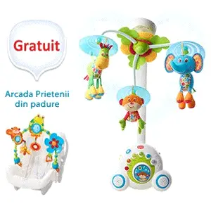 Carusel muzical patut bebe Tiny Love