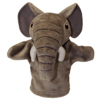 Papusa de mana si Marionete pentru copii Elefant