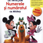 Disney School Skills carti si manuale matematica copii 4 ani gradinita: Mickey Mouse
