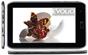 Evolio Evotab Fun. O tableta ieftina cu GPS si Transmitator FM incorporat