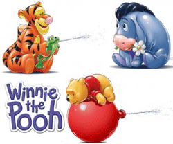 Jucarii de baie Winnie the Pooh