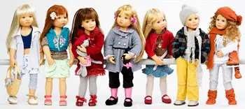 Papusile create de designerul german Sonja Hartmann din colectia Kidz ‘n’ Cats - Papusi de colectie