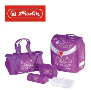 Ghiozdan ergonomic echipat, HERLITZ Flexi Plus Chic