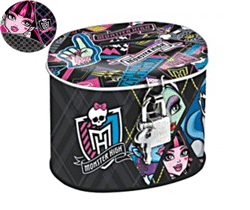 Pusculita metalica cu lacat Monster High