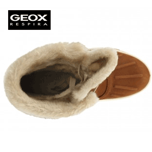 Cizme Geox de iarna si zapada pentru femei Sedico Cognaq