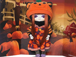 Papusi japoneze de colectie Toffee Pumpkin Papusi japoneze de colectie Toffee Pumpkin