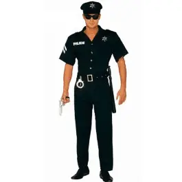 Costum barbati bal mascat Politist