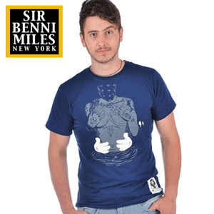 Tricou barbati Sir Benni Miles The Groppe Tee