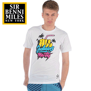 Tricouri barbati Sir Benni Miles Save 123 Klan Tee 