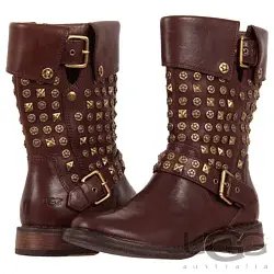Cizme UGG din piele cu tinte Conor Studs