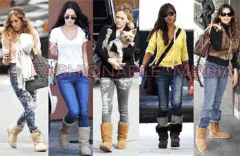 Vedetele feminine ce poarta incaltaminte UGG