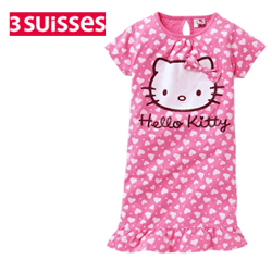 Camasa de noapte Hello Kitty pentru fetite Camasa de noapte Hello Kitty pentru fetite