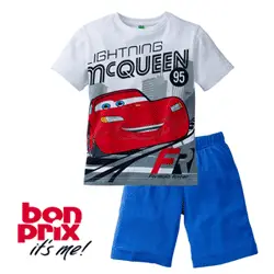 Pijama Disney Cars din bumbac pentru baieti