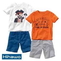 Pijama Pirates din jerseu pentru baieti