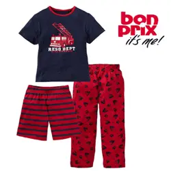 Pijamale din 3 piese pentru baieti