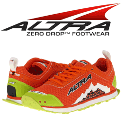 Adidasi portocalii Altra Zero Drop Lone Peak Adidasi Altra Zero Drop Lone Peak - pantofi anatomici pentru alergare de dama