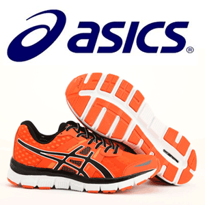 Pantofi sport de alergare portocalii ASICS de dama si barbati, baieti si fete Pantofi sport de alergare portocalii ASICS de dama si barbati, baieti si fete