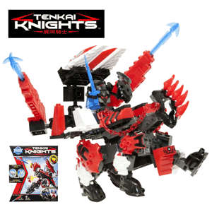 Jucarii la Noriel: Tenkai Knights - Blas Tank si War Stallion Cavalerii Tenkai