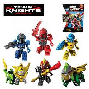Figurine Tenkai Knights - figurine mici in punguta cu personajele din seria anime