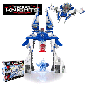 Jucarii Tenkai Knights la Noriel: Portal 2 in 1 - Cavalerii Tenkai