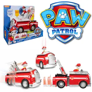 Paw Patrol - Figurina cu autovehicul transformabil - jucarii