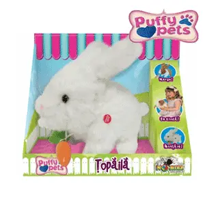 Jucarii din plus Puffy Pets - Iepurasul alb