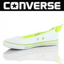 Balerini albi White Neon Converse 537158C la ready to wear