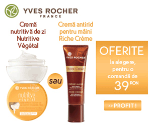 Cosmeticele in promotia Yves Rocher 2015