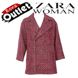 Jacheta tip palton Zara Pondo Dark Red Jacheta tip palton Zara Pondo Dark Red