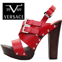 Pantofi si sandale de dama din piele naturala Versace V1969 Shoes