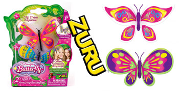 Set 2 fluturasi magici solari Bright Wing si Flutter