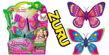 Set 2 bucati Fluturasul magic solar Pink Princess si Green Tip