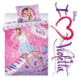 Lenjerii de pat pentru fetite Disney Violetta