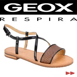 Sandale casual dama Geox Jolanda gri