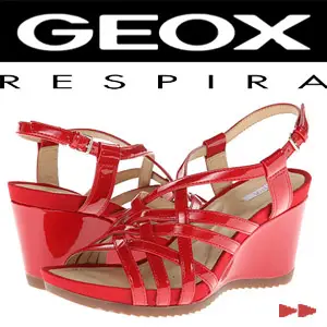Sandale din piele pentru femei marca GEOX