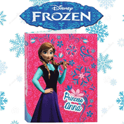 Biblioraft A4 cu inele Disney Frozen Elsa
