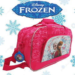 Geanta sport Disney Frozen culoare roz fetite Geanta sport Disney Frozen culoare roz fetite