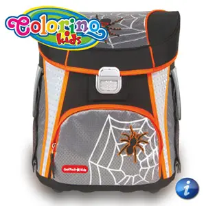 Ghiozdan anatomic Colorino Spider copii ciclul primar