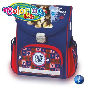 Ghiozdan anatomic scolari Colorino Catel Chic Dog