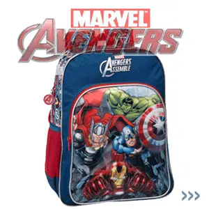 Ghiozdan de scoala cu Eroii Marvel Avengers