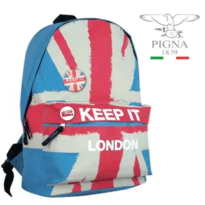 Ghiozdan rucsac gimnaziu simplu England bleu Pigna Ghiozdan rucsac gimnaziu simplu England bleu Pigna