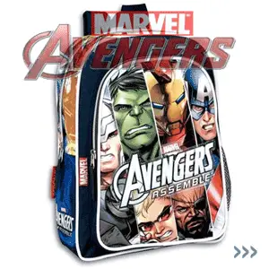 Ghiozdane baieti Colectia Eroii Marvel Avengers