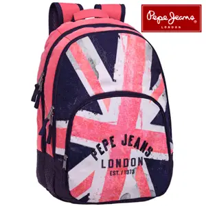 Rucsac cu imprimeu - logo Pepe Jeans Rucsac cu imprimeu - logo Pepe Jeans